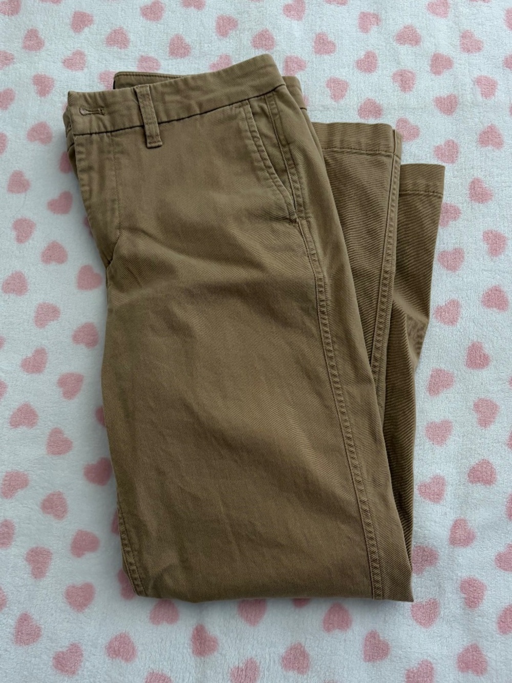 J Crew Factory High-Rise Girlfriend Chino